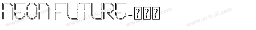 Neon Future字体转换